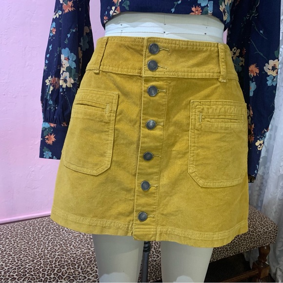 We The Free ~ corduroy skirt ~ 30 - Picture 10 of 12